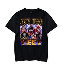 Jey USO Classic Photo Merch T-shirt Short-Sleeved Women Men Fashion Casual Summer Sport Hip Hop Tee