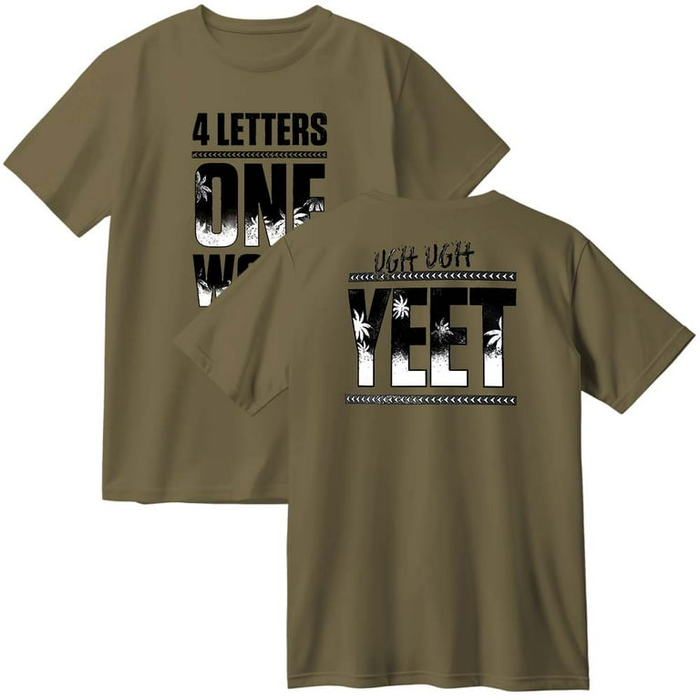 WWE ジェイ・ウーソ4 LETTERS ONE WORD Tシャツ Lサイズ Jey USO Four Letters One Word Cotton T-Shirt Women Men Casual