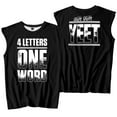 thumbnail image 1 of Jey USO Four Letters One Word Tank Tops Sleeveless T-Shirt port Vest Women Men Outdoor Sportwear, 1 of 2