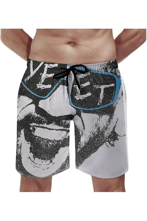 Jey USO Merch Swim Trunks Soft Quick Dry Beach Shorts Professional Wrestler Beach Pools Shorts Clothing