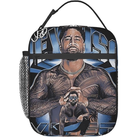Jey USO Wrestler Large Leakproof Tote Lunch Box Bag Outdoor Leakproof Tote for Men