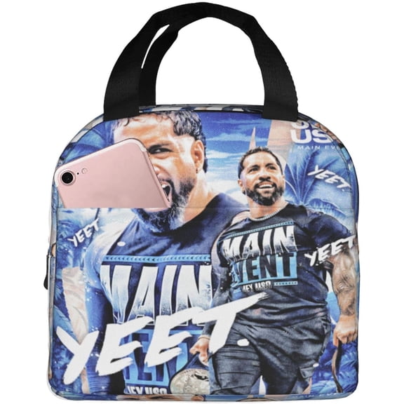 Jey USO Wrestler Portable Leakproof Tote Lunch Box Bag Outdoor Leakproof Tote for Women