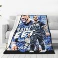 thumbnail image 1 of Jey USO Wrestler Throw Blanket Beautiful Air Conditioner Blanket Blankets for All Seasons Cozy Blankets for Hotel for Camping, 1 of 8