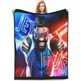 thumbnail image 1 of Jey USO Wrestler Throw Blanket Comfortable Air Conditioner Blanket Blankets for All Seasons Soft Blankets for Living Room for Camping, 1 of 8