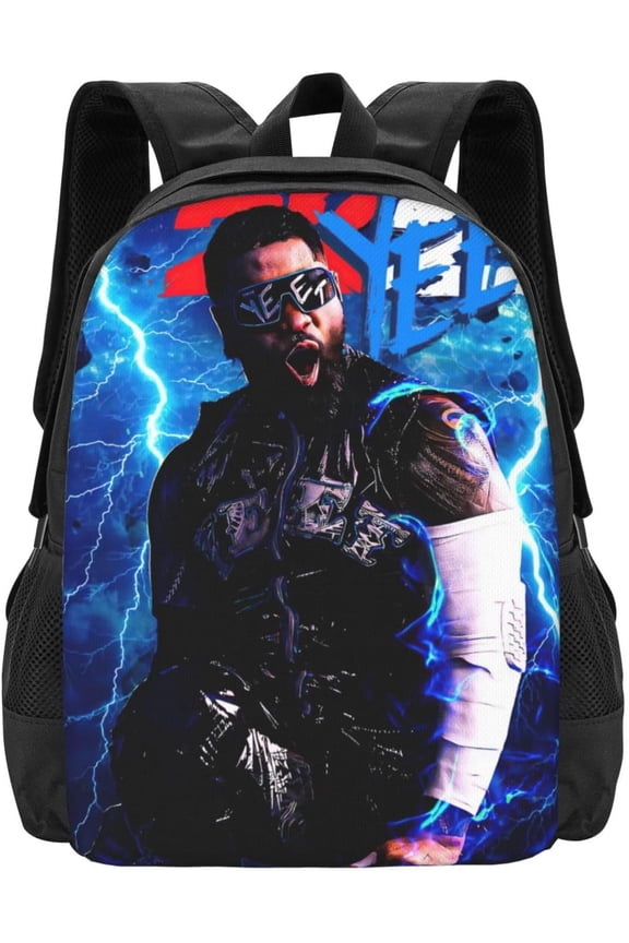 Jey USO Wrestler Unisex Sports Bag, Backpack for Beach Portable Business Backpack Notebook Bag for Men and Women