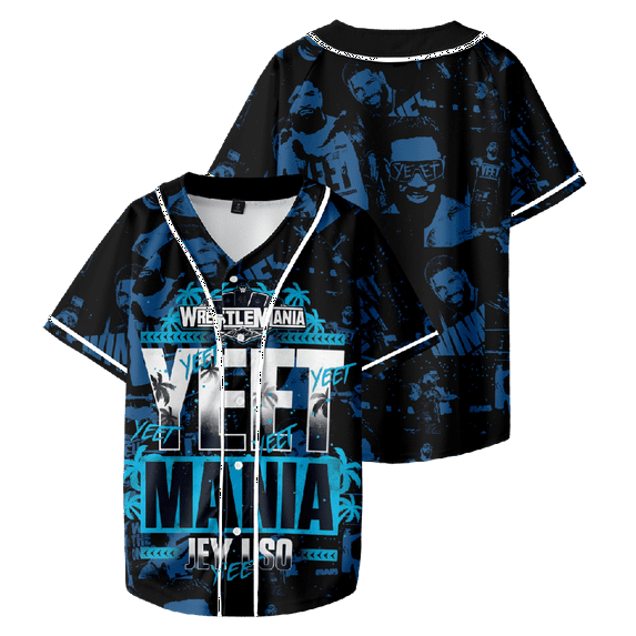 Jey USO YEET Baseball Jersey Shirts Summer Men/Women Tshirt Shirt