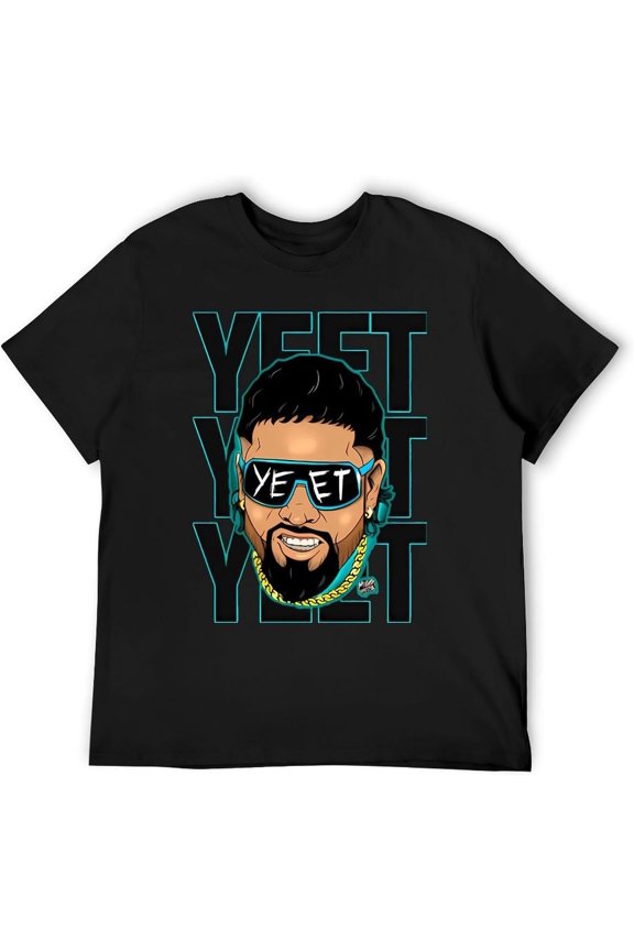 Jey USO Yeet Classic Pic Print Merch Sportwear T-shirt Short-Sleeved Top Fashion Summer Casual Unisex Gym Tee