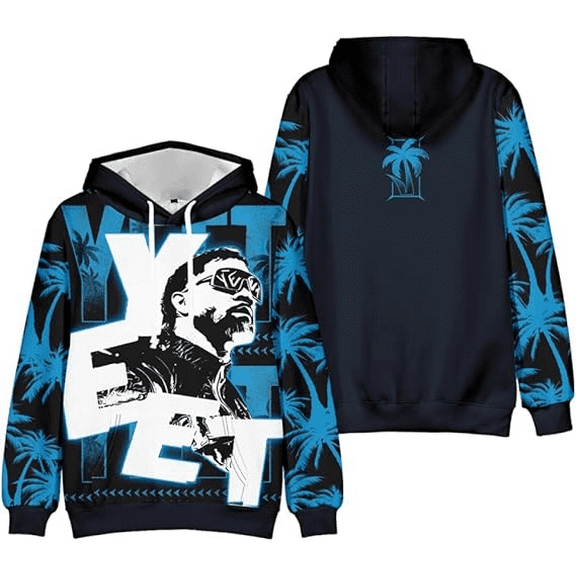 Jey USO Yeet  Hooded funny Y2K hooded Drawstring Pocket Sweatshirt Men/women  Hip Hop streetwear