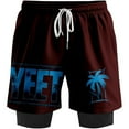 thumbnail image 1 of Jey USO Yeet Merch SweatShorts Women Men Short Basketball Pants Fashion Casual Sportwear, 1 of 2