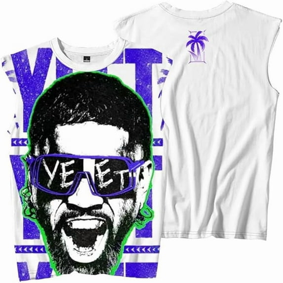 Jey USO Yeet Photo Merch Sleeveless T-Shirt Summer Unisex Fashion Streetwear Casual Top
