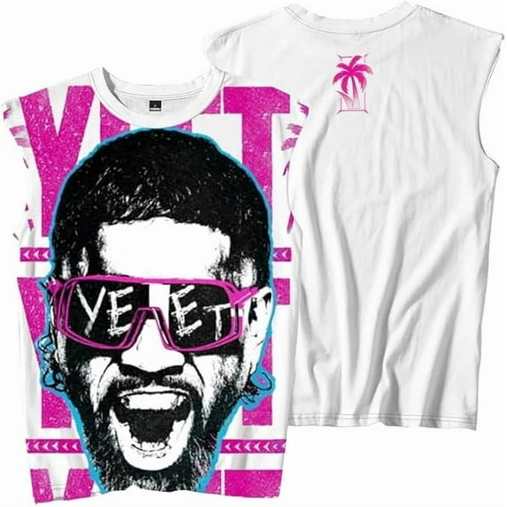 Jey USO Yeet Photo Merch Sleeveless T-Shirt Summer Unisex Fashion Streetwear Casual Top