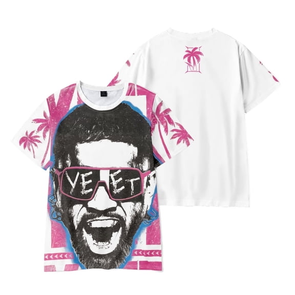 Jey USO Yeet T-shirt Merch men's short sleeved women's fun T-shirt casual unisex Harajuku top