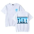 thumbnail image 1 of Jey USO Yeet logo tshirt crewneck short sleeve tshirt men/women sport  tops, 1 of 6