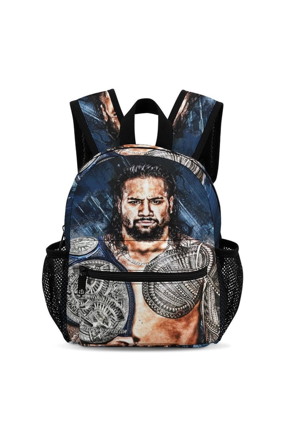 Jey Uso Backpack 13 Inch Bookbag Casual Daypack Travel Backpacks for Work Hiking Camping