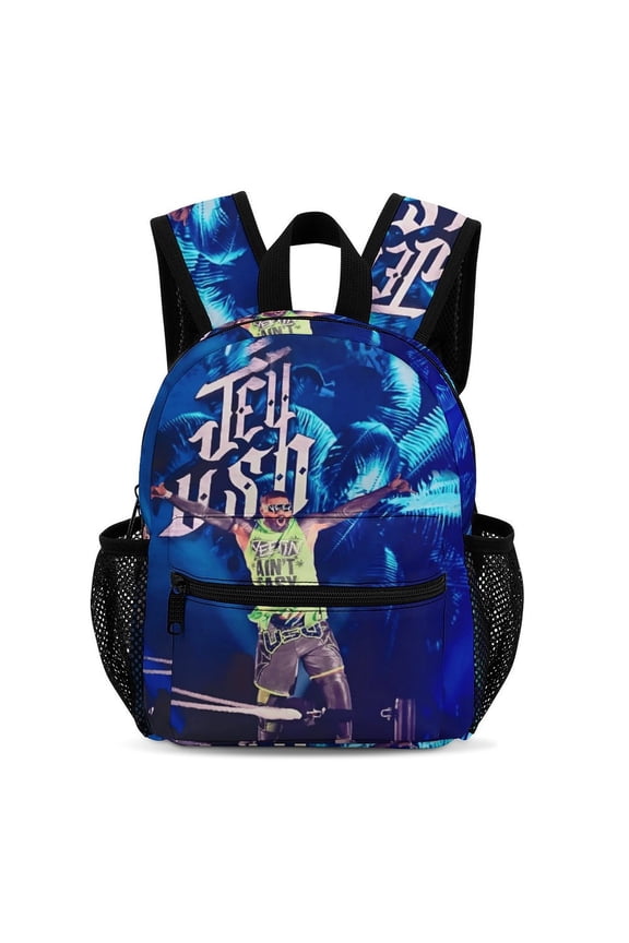 Jey Uso Backpack 13 Inch Bookbag Casual Daypack Travel Backpacks for Work Hiking Camping