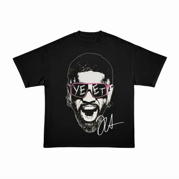 Jey Uso Big Face Yeet T-Shirt, Wwe Wrestling Fan Tee, Streetwear Graphic Print ,Black Color,Size 3XL