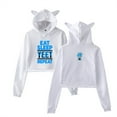 thumbnail image 1 of Jey Uso Eat Sleep Yeet Repeat Short Hoodie Casual Pullover Fashion Cat Ear Sweatshirt, 1 of 3