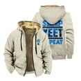 thumbnail image 1 of Jey Uso Eat Sleep Yeet Repeat Zipper Hoodies Women Men Jacket Parkas Long Sleeve Casual Streetwear Coat, 1 of 3