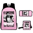 thumbnail image 1 of Jey Uso Four Letters One Word 3pcs/set Backpack Crossbody Bag Women Men Outdoor Casual Rucksack 3D Bags, 1 of 2
