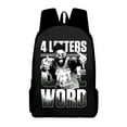 thumbnail image 1 of Jey Uso Four Letters One Word Backpack Casual Rucksack Women Men Outdoor Daypack 3D Packsack, 1 of 2