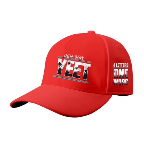 Jey Uso Four Letters One Word Baseball Caps Cosplay Women Men Fashion Streetwear Hats