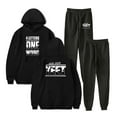thumbnail image 1 of Jey Uso Four Letters One Word Hoodie Jogger Pants Two Piece Sets Sweatshirts+Sweatpants Women Men's Set, 1 of 3