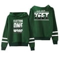 thumbnail image 1 of Jey Uso Four Letters One Word Hoodie Pocketless Parallel Bars Sleeve Streetwear Women Men Sweatshirt, 1 of 3