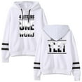 thumbnail image 1 of Jey Uso Four Letters One Word Hoodies Pocketless Parallel Bars Sleeve Streetwear, 1 of 6