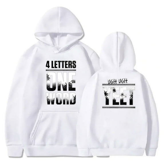 Jey Uso Four Letters One Word Hoodies Women Men Streetwear Long Sleeve Sweatshirts
