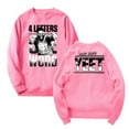 thumbnail image 1 of Jey Uso Four Letters One Word Merch Crewneck Long Sleeve Streetwear Women Men Pullover Sweatshirts, 1 of 3
