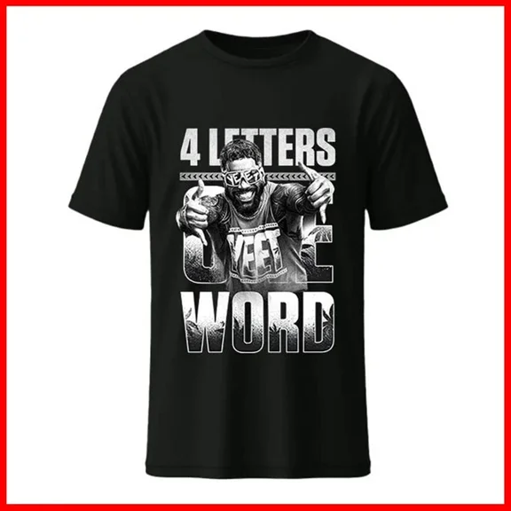 Jey Uso Four Letters, One Word S-5XL Gifts For Jey Uso Yeet Fan
