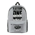 thumbnail image 1 of Jey Uso Four Letters One Word Yeet Backpack Casual Rucksack Casual Traval Bag Women Men Outdoor Daypack, 1 of 2