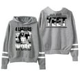 thumbnail image 1 of Jey Uso Four Letters One Word Yeet Hoodie Pocketless Parallel Bars Sleeve Streetwear Women Men Sweatshirt, 1 of 3