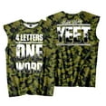 thumbnail image 1 of Jey Uso Four Letters One Word Yeet Tank Tops Sleeveless Gym Vest Women Men Outdoor Streetwear Tops, 1 of 2