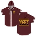 thumbnail image 1 of Jey Uso Golden Yeet Hooded Baseball Jersey Tops Short Sleeve Button-up Shirts Women Men Streetwear Tee, 1 of 3