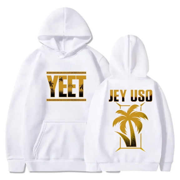 Jey Uso Golden Yeet Logo Merch Hoodies Cosplay Women Men Fashion Streetwear Long Sleeve Sweatshirts