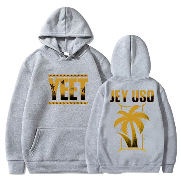 Jey Uso Golden Yeet Logo Merch Hoodies Cosplay Women Men Fashion Streetwear Long Sleeve Sweatshirts