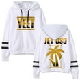 thumbnail image 1 of Jey Uso Golden Yeet Logo Merch Pullover Hoodies Pocketless Parallel Bars Sleeve Streetwear, 1 of 6