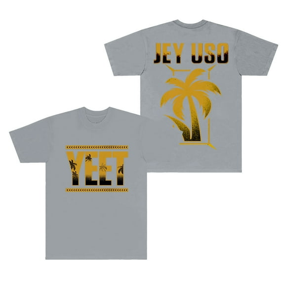 Jey Uso Golden Yeet Logo Merch T-Shirts Cosplay Women Men Fashion Streetwear Short Sleeve Tee Top