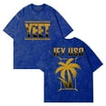 thumbnail image 1 of Jey Uso Golden Yeet Merch T-shirt Crewneck Short Sleeve Cotton Washed Tee Women Men Streetwear Tops, 1 of 2