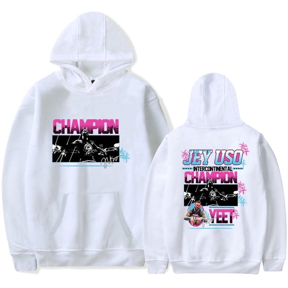 Jey Uso Hoodie Merch - Unisex Long-Sleeve Casual Pullover Streetwear