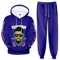 thumbnail image 1 of Jey Uso Hoodie sweatpants women's men's fashionable long sleeved casual sweatshirt sweatshirt set, 1 of 2