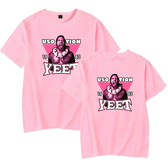 Jey Uso Inspired Short Sleeve T-Shirt Unisex Hip Hop Streetwear Fashion