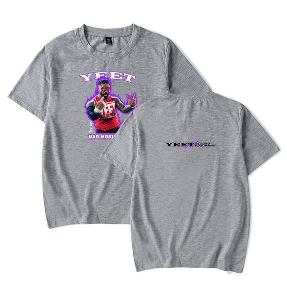 Jey Uso Inspired Unisex Short Sleeve T-Shirt Hip Hop Streetwear Fashion