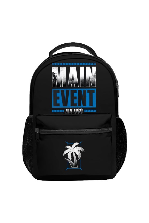 Jey Uso Main Event Backpack Casual Packsack Women Men Outdoor Rucksack Unisex Travel Bag
