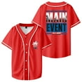 thumbnail image 1 of Jey Uso Main Event Baseball Jersey Shirt V-Neck Women Men Short Sleeve Streetwear Clothes, 1 of 2