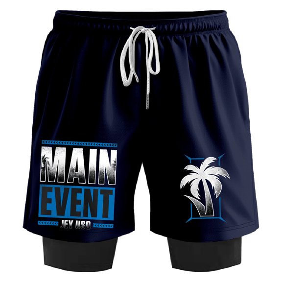 Jey Uso Main Event Merch Sweatshorts Women Men Casual Short Basketball Pants Outdoor Sportwear