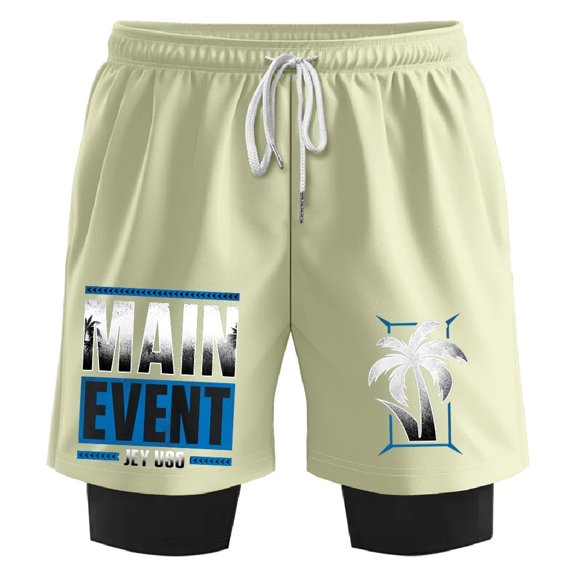 Jey Uso Main Event Merch Sweatshorts Women Men Casual Short Basketball Pants Outdoor Sportwear
