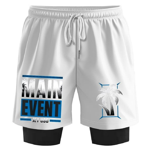 Jey Uso Main Event Merch Sweatshorts Women Men Casual Short Basketball Pants Outdoor Sportwear