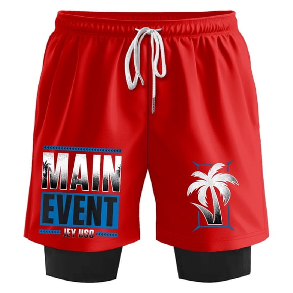 Jey Uso Main Event Merch Sweatshorts Women Men Casual Short Basketball Pants Outdoor Sportwear